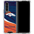 NFL Denver Broncos Galaxy Z Fold4 5G Clear Case