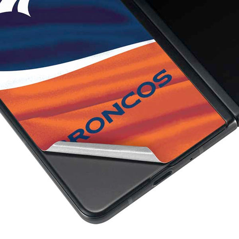 NFL Denver Broncos Galaxy Z Fold4 5G Skin