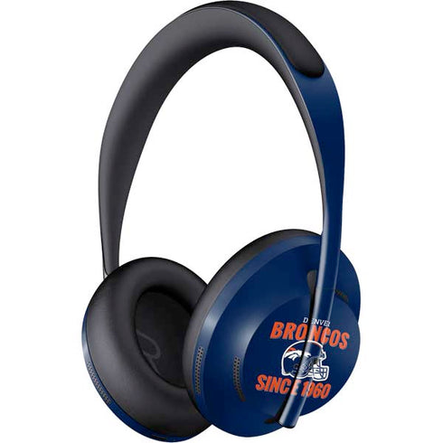NFL Denver Broncos Helmet Bose Noise Cancelling Headphones 700 Skin