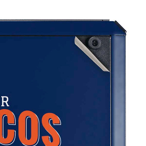 NFL Denver Broncos Helmet Cooler Master MasterBox Q300L Mini Tower Skin