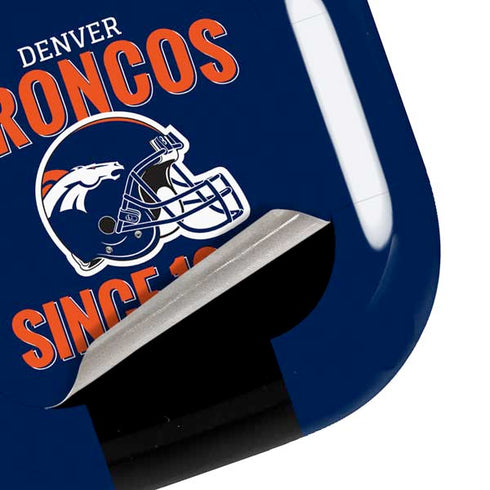 NFL Denver Broncos Helmet Galaxy Buds Pro Skin