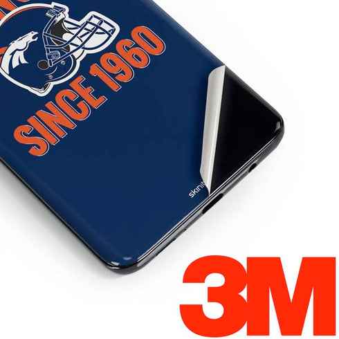 NFL Denver Broncos Helmet Galaxy S10e Skin