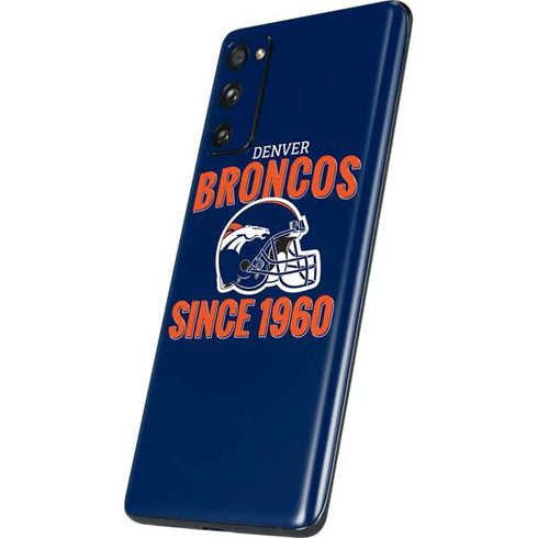NFL Denver Broncos Helmet Galaxy S20 Fan Edition Skin