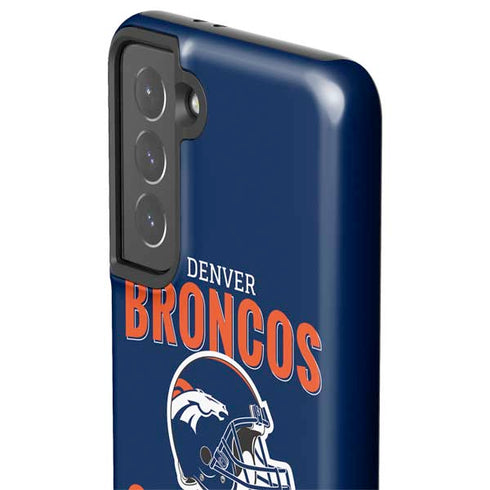 NFL Denver Broncos Helmet Galaxy S21 5G Pro Case