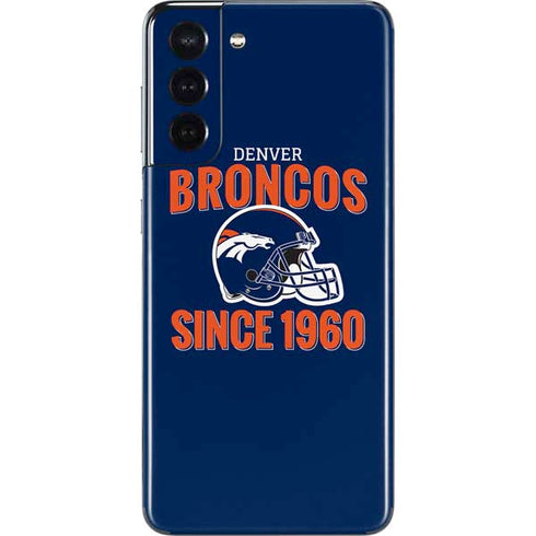 NFL Denver Broncos Helmet Galaxy S21 5G Skin