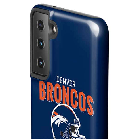 NFL Denver Broncos Helmet Galaxy S21 Plus 5G Pro Case