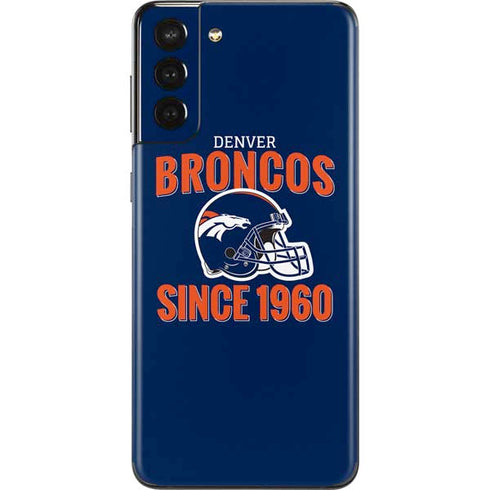 NFL Denver Broncos Helmet Galaxy S21 Plus 5G Skin
