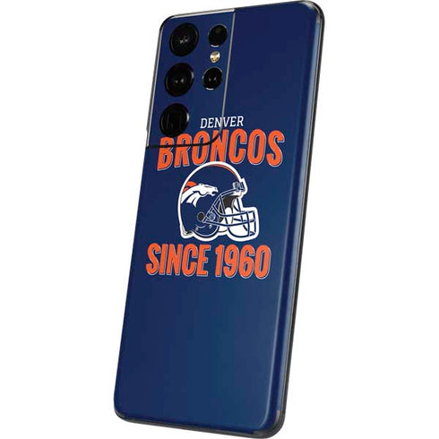 NFL Denver Broncos Helmet Galaxy S21 Ultra 5G Skin