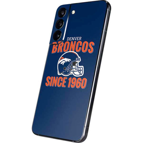 NFL Denver Broncos Helmet Galaxy S22 Plus Skin