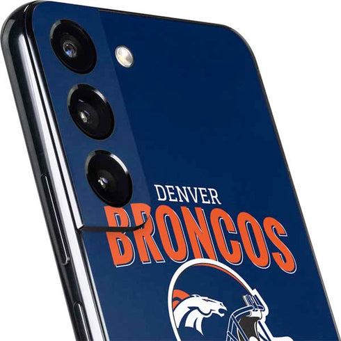 NFL Denver Broncos Helmet Galaxy S22 Plus Skin