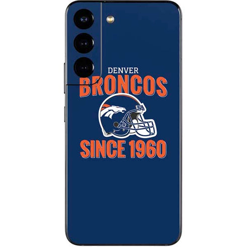 NFL Denver Broncos Helmet Galaxy S22 Skin