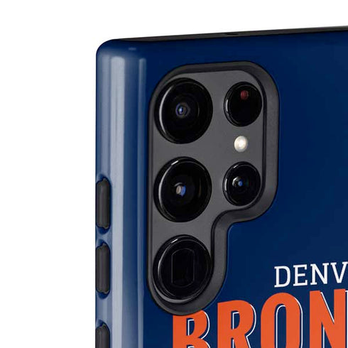 NFL Denver Broncos Helmet Galaxy S22 Ultra Pro Case