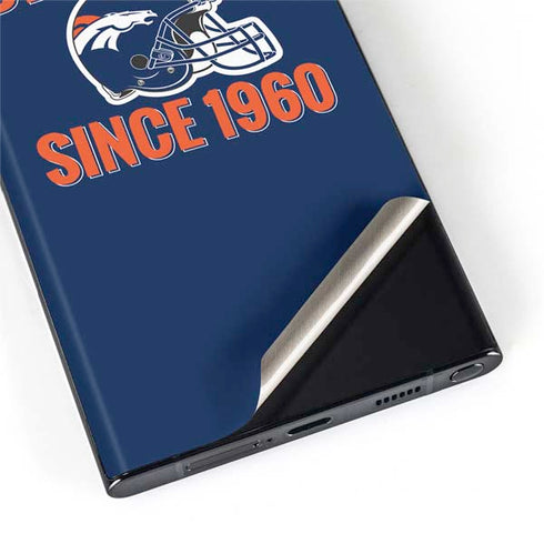 NFL Denver Broncos Helmet Galaxy S22 Ultra Skin