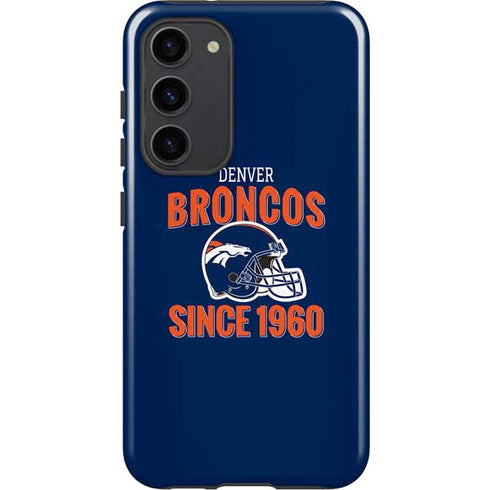 NFL Denver Broncos Helmet Galaxy S23 Plus Pro Case