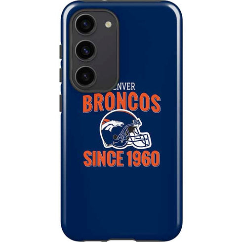 NFL Denver Broncos Helmet Galaxy S23 Pro Case