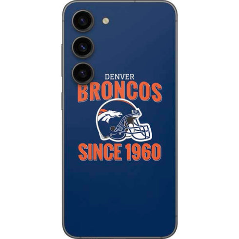 NFL Denver Broncos Helmet Galaxy S23 Skin