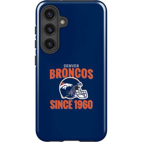 NFL Denver Broncos Helmet Galaxy S24 Plus Impact Case