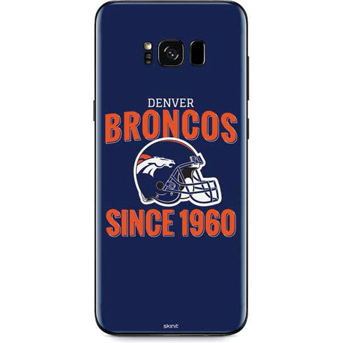 NFL Denver Broncos Helmet Galaxy S8 Skin