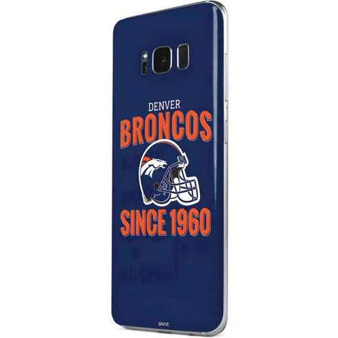 NFL Denver Broncos Helmet Galaxy S8 Skin