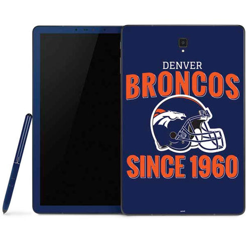 NFL Denver Broncos Helmet Samsung Galaxy Tab Skin