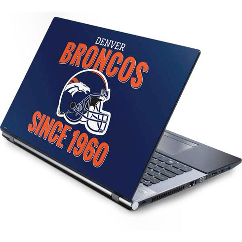 NFL Denver Broncos Helmet Generic Laptop Skin