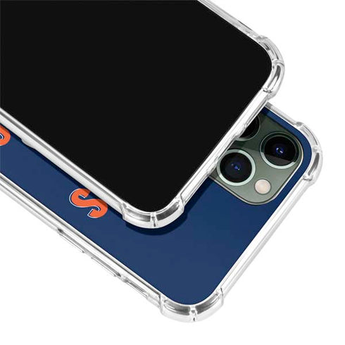 NFL Denver Broncos Helmet iPhone 12 Pro Clear Case