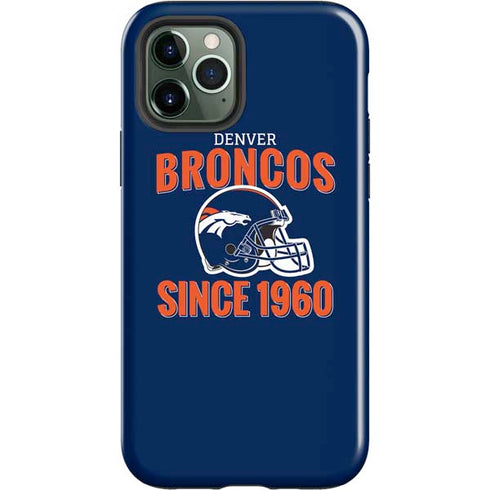 NFL Denver Broncos Helmet iPhone 12 Pro Impact Case