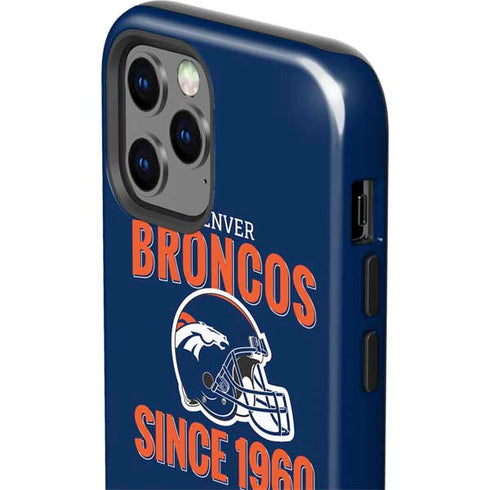 NFL Denver Broncos Helmet iPhone 12 Pro Max Impact Case