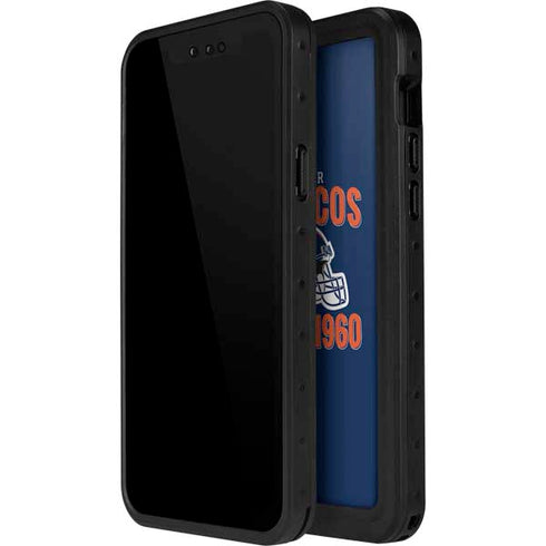 NFL Denver Broncos Helmet iPhone 12 Pro Waterproof Case