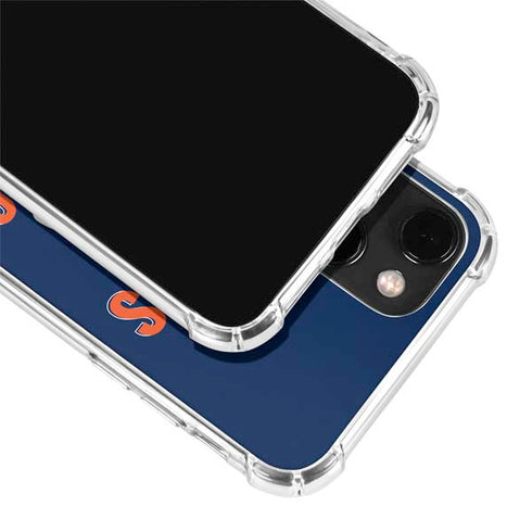 NFL Denver Broncos Helmet iPhone 13 Mini Clear Case