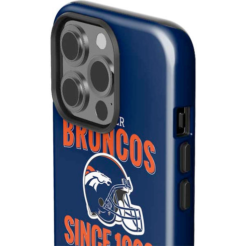 NFL Denver Broncos Helmet iPhone 13 Pro Impact Case