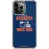 NFL Denver Broncos Helmet iPhone 13 Pro Max Clear Case