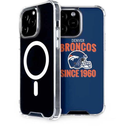NFL Denver Broncos Helmet iPhone 13 Pro Max MagSafe Case
