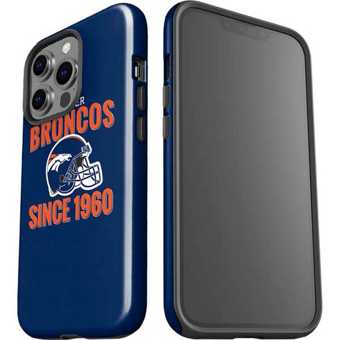 NFL Denver Broncos Helmet iPhone 15 Pro Impact Case