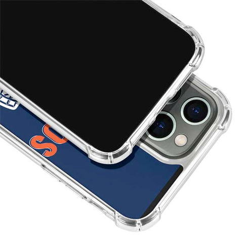 NFL Denver Broncos Helmet iPhone 15 Pro Max Clear Case
