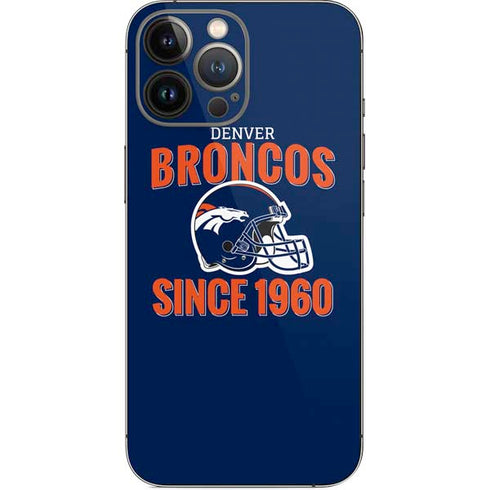 NFL Denver Broncos Helmet iPhone 14 Pro Max Skin