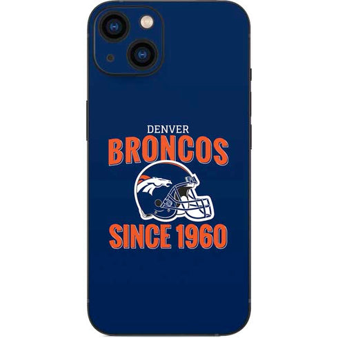 NFL Denver Broncos Helmet iPhone 15 Skin
