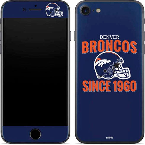 NFL Denver Broncos Helmet iPhone 7 Skin
