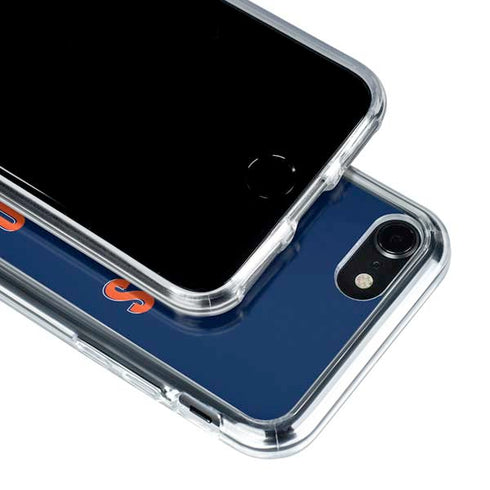 NFL Denver Broncos Helmet iPhone SE (2nd & 3rd Gen) Clear Case