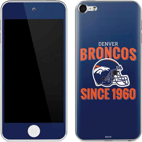 NFL Denver Broncos Helmet Apple iPod Skin