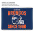 NFL Denver Broncos Helmet MacBook Air 15in (2023-2025) Case plus Skin