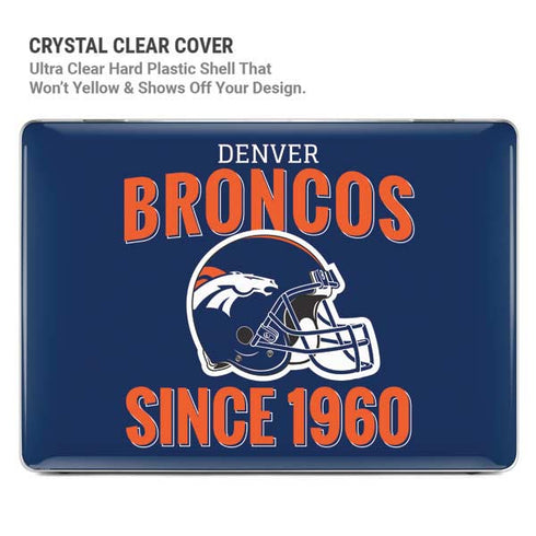 NFL Denver Broncos Helmet MacBook Pro 13in (2020) Case plus Skin