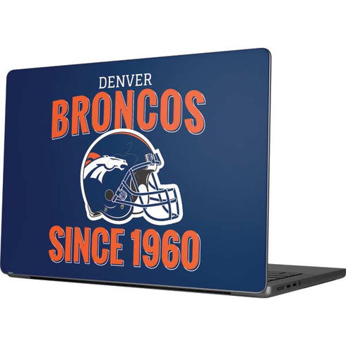 NFL Denver Broncos Helmet MacBook Pro 14in (2021-24) Skin