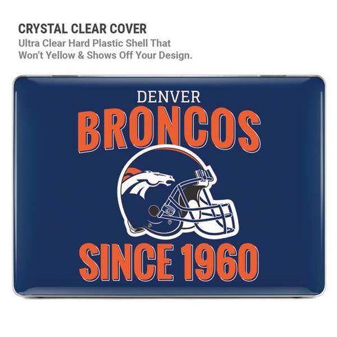 NFL Denver Broncos Helmet MacBook Pro 16in (2019-20) Case plus Skin