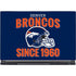 NFL Denver Broncos Helmet MSI GS65 Stealth Laptop Skin