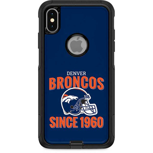 NFL Denver Broncos Helmet Otterbox Commuter iPhone Skin