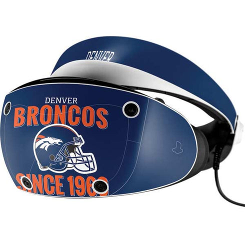 NFL Denver Broncos Helmet PlayStation VR2 Skin