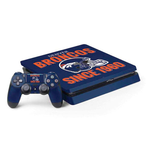 NFL Denver Broncos Helmet PS4 Slim Bundle Skin