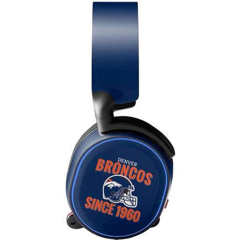 NFL Denver Broncos Helmet SteelSeries Arctis 3 Skin
