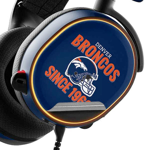 NFL Denver Broncos Helmet SteelSeries Arctis 3 Skin